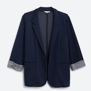 Asa 3/4 Sleeve Knit Blazer